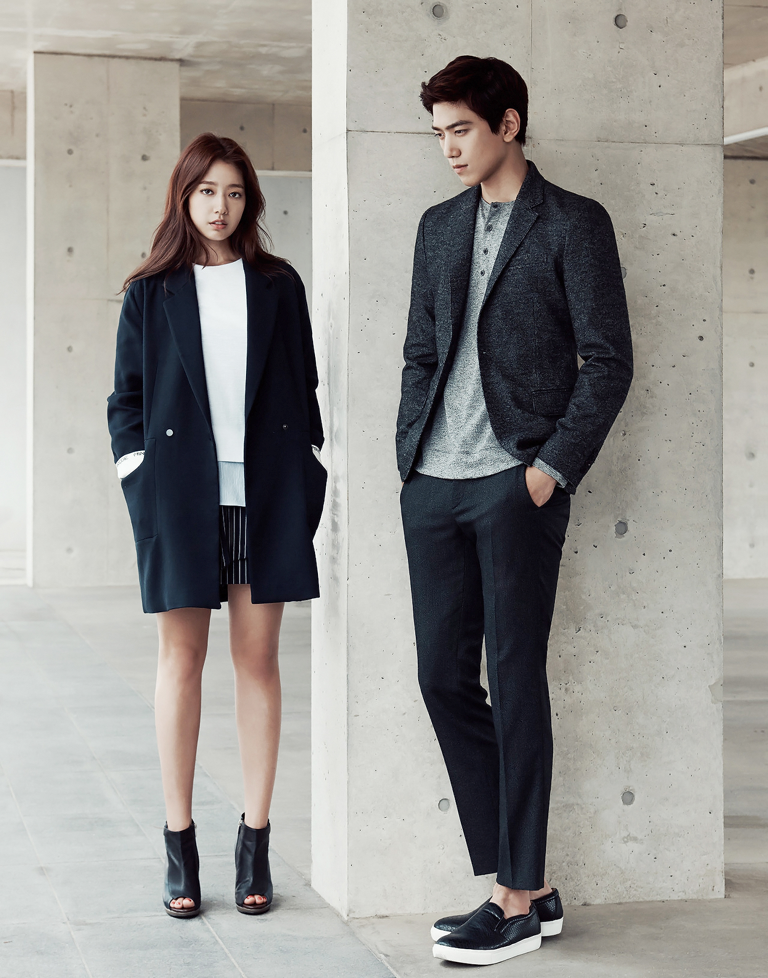 [HQ] Park Shin Hye and Sung Joon for Mind Bridge Fall 2015