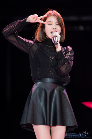  131207 IU at Dungeon and Fighter Festival