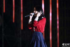  141017 आई यू at Lotte Card MOOV - संगीत in Incheon संगीत कार्यक्रम