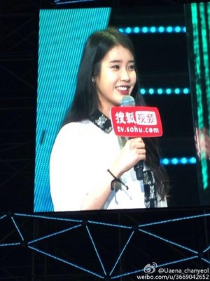  150829 आई यू at Producer Shanghai Fanmeeting
