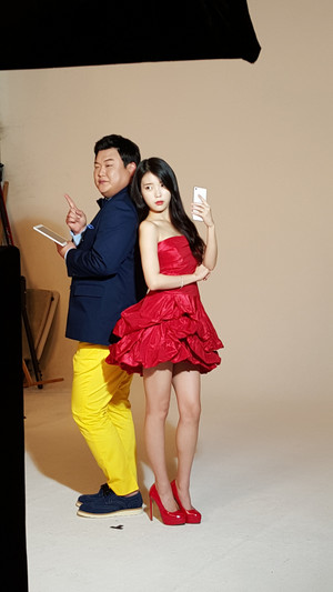  150910 IU（アイユー） for Cable TV AD 防弾少年団