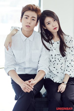  150914 IU（アイユー） and Lee Hyun Woo for 2015 Unionbay FW