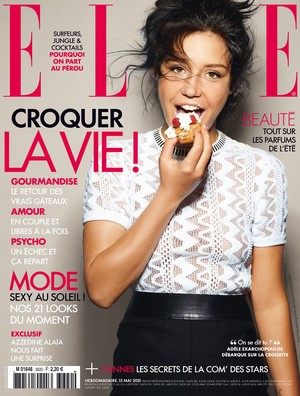  अडेल Exarchopoulos - Elle France Cover - 2015