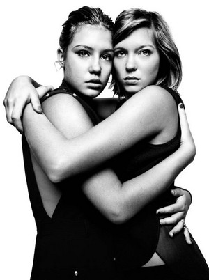 아델 Exarchopoulos and Lea Seydoux - New York Magazine Photoshoot - 2013