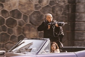  Asia Argento as Yelena and Vin Diesel as Xander Cage