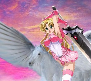  Asia Argento riding her Beautiful Pegasus ros