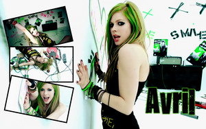  Avril Lavigne wolpeyper ♥