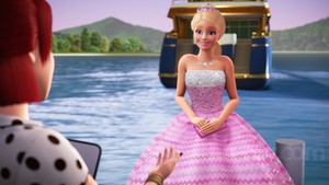  barbie in Rock N Royals Blu rayo, ray Screenshots 1