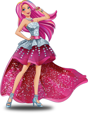  búp bê barbie in Rock 'N Royals - Princess Courtney