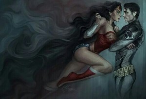  蝙蝠侠 and Wonder Woman