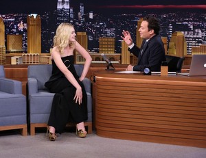 Elle at The Tonight Show