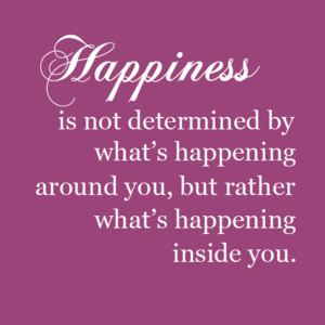  Happiness in you