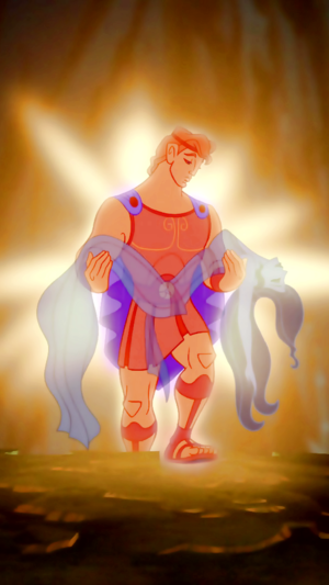  Hercules and Meg phone achtergrond