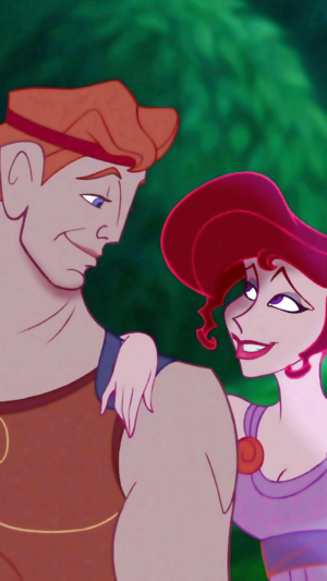 Hercules and Meg phone wallpaper