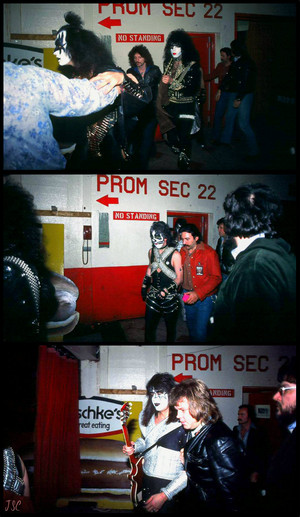  baciare ~London, Ontario…July 18, 1977 (Love Gun Tour)