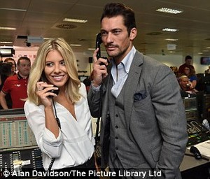 Mollie and David at the BGC charity day