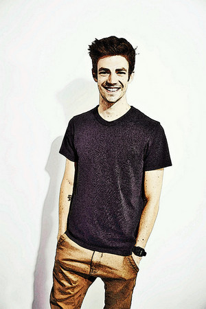 Photo to Painting Grant Gustin