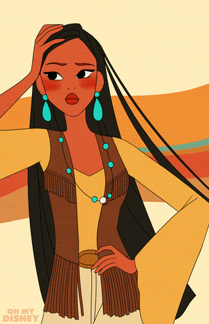  Retro Pocahontas