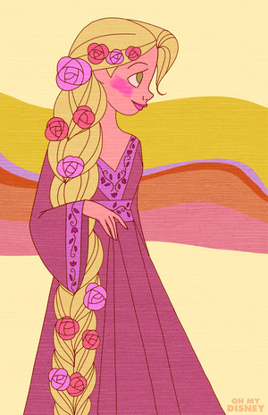  Retro Rapunzel