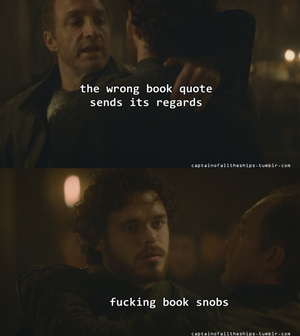  Roose Bolton and Robb Stark