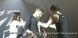  गाना HappyBday to Liam Once Isn't Enough 4 Harry