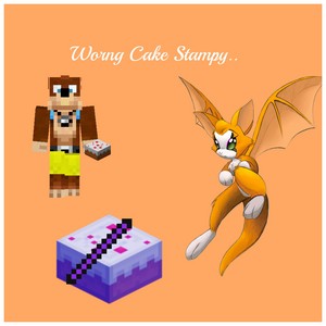  Stampy آپ ate the wrong cake