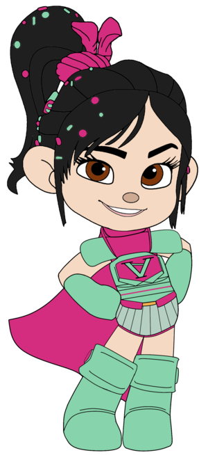  Vanellope's Ballistic Armour with Cape
