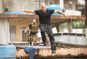 Vin Diesel as Dom Toretto in Fast Five