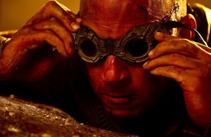 Vin Diesel as Richard B. Riddick in Riddick