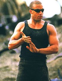  Vin Diesel as Riddick in Pitch Black