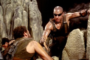  Vin Diesel as Riddick in The Chronicles of Riddick