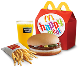  happy meal options Beef burgers