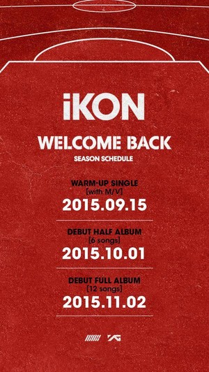  iKON announce their upcoming debut single, half-album, and full album!