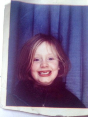 Adele's childhood photo