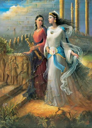  Halaleh-ancient famose persian lady