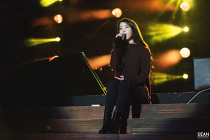  [Official Photo] 150919 IU at Melody Forest Camp концерт
