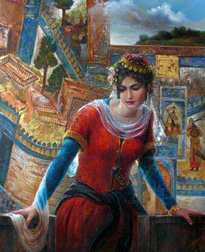  porandokht-ancient famose persian lady