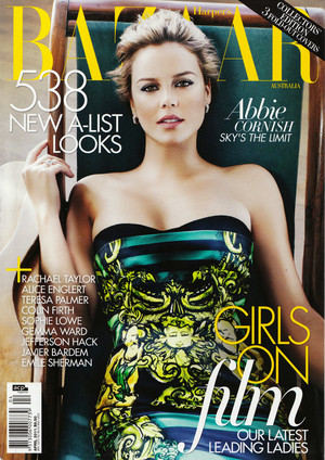  Abbie Cornish - Harper's Bazaar Australia Cover - May 2011