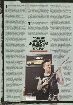  Avenged Sevenfold's Zacky Vengeance and Synyster Gates interview at Kerrang! Magazine