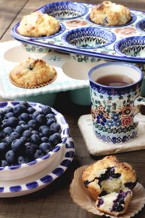  arándano, blueberry Muffins