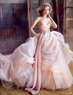  Blush wedding dress