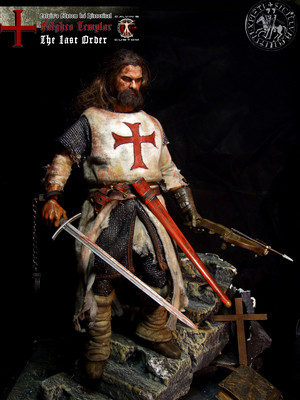  Calvin's Custom 1:6 one sixth scale Historical Figure: "Knights Templar The Last Order" custom figur