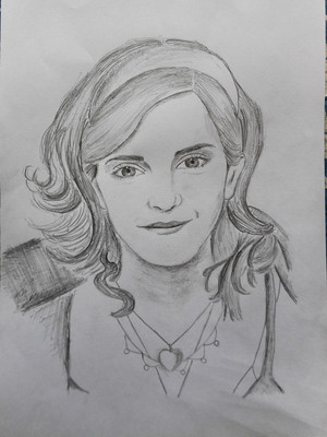  Emma drawing 由 me.