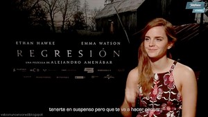  Emma in an interview