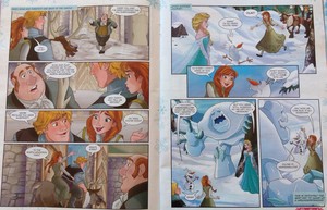  Frozen - Uma Aventura Congelante Comic - Where's Olaf