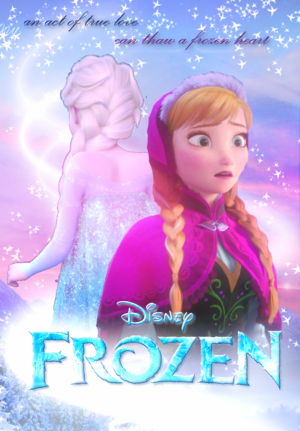  アナと雪の女王 Fanart Poster