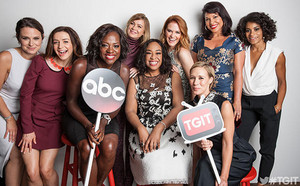  How To Get Away With Murder Cast at Shondaland Party