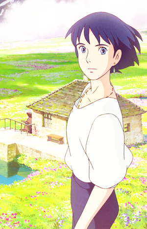  Howl's Moving istana, castle - Howl phone background