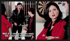  If anyone is going to give Henry dating tips it's gonna be Regina 'Bi' Mills