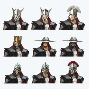  Inquisitor’s headwear concept art in The Art of Dragon Age: Inquisition